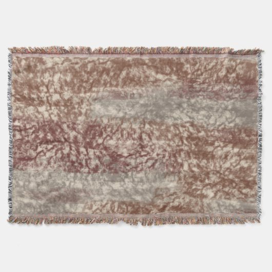 Couverture Couleurs douces Abstraites Gris Beige Vin & Chocol (Devant)