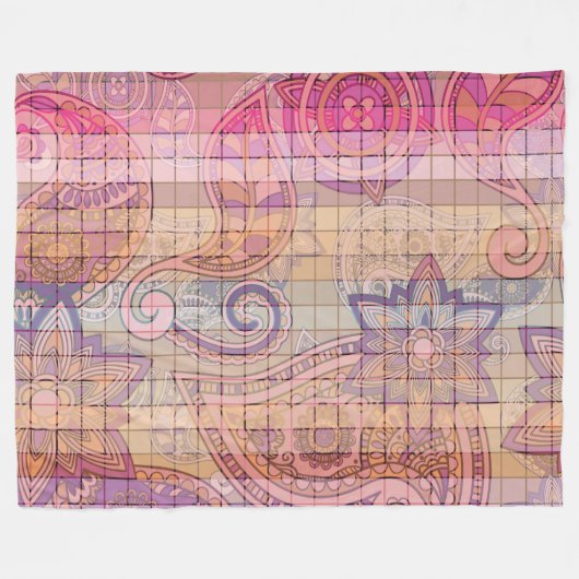 couverture couleurs fantaisie, blanket fantasy (Devant (Horizontal))