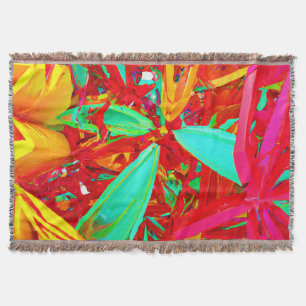 Couverture Couleurs vives Motif Abstrait