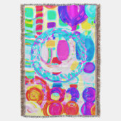 Couverture Couleurs vives Motif aléatoire (devant Vertical)