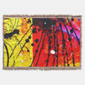 Couverture Couleurs vives Peinture Motif. Commandez dès maint (Devant)