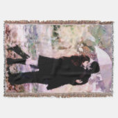 Couverture Couple en amour S'embrasser dans la pluie Art Abst (Devant)