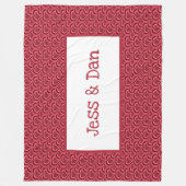 Couverture Couple en polaire (Devant)