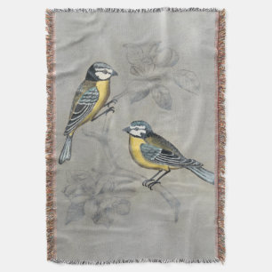 Couverture Couples argentés d'oiseau de la volière