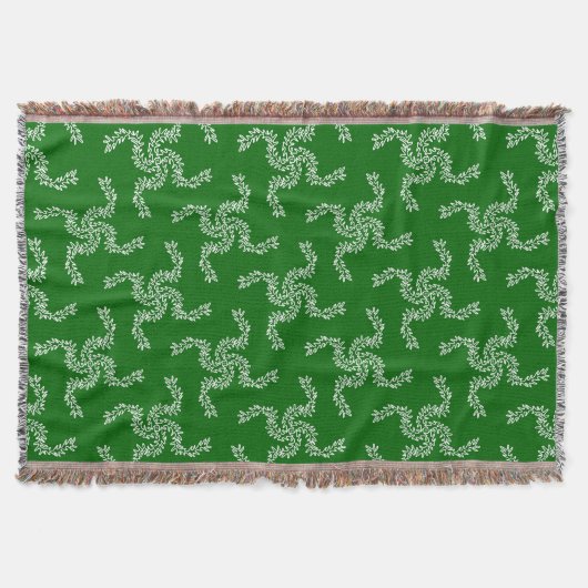 Couverture Couronne de Noël verte, décoration de Noël (Devant)