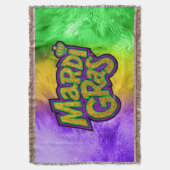 Couverture Couronne festive de SlipperyJoe thème Mardi Gras r (devant Vertical)