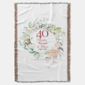 Couverture Couronne florale pour les 40 ans de mariage de rub (devant Vertical)