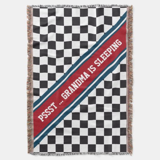 Couverture Course de voiture / Motif d'échecs + votre backgr. (devant Vertical)