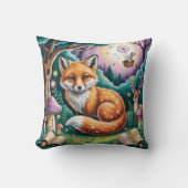 Couverture Coussin de la Forêt Magique Fox (Recto)