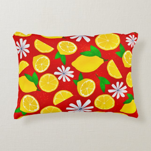 Couverture Coussin en fleur de citron (Devant)