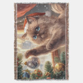 Couverture “Cozy Christmas Ragdoll Cat” Cute Ragdoll Cat (devant Vertical)