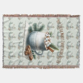 Couverture Cozy Winter Cocoa Marshmallow Scene (Devant)
