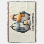 Couverture Cozy Winter Penguin Family (devant Vertical)