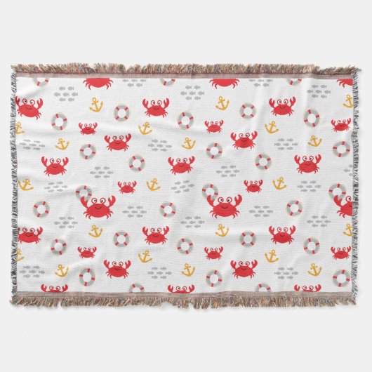 Couverture Crabe avec bouée de sauvetage (Devant)