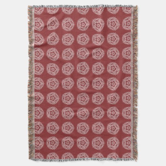 Couverture Cranberry Mandala (devant Vertical)