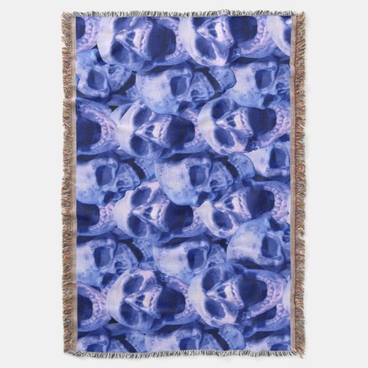 Couverture Crâne bleu foncé (devant Vertical)