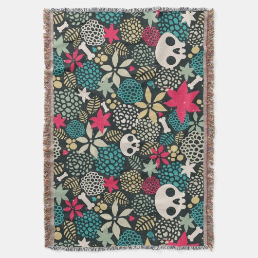 Couverture Crâne en fleurs (devant Vertical)