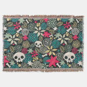 Couverture Crâne en fleurs (Devant)
