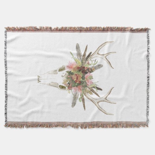 Couverture Crâne et fleurs de cerfs (Devant)