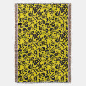 Couverture Crâne et motif d'os croisés (devant Vertical)