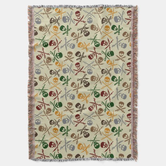 Couverture Crânes de pirate avec les épées croisées (devant Vertical)