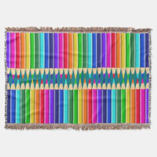 Couverture Crayon brillamment coloré d'arc-en-ciel, crayon (Devant)