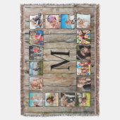 Couverture Create Your Custom Photo Collage Rustic Farmhouse (devant Vertical)