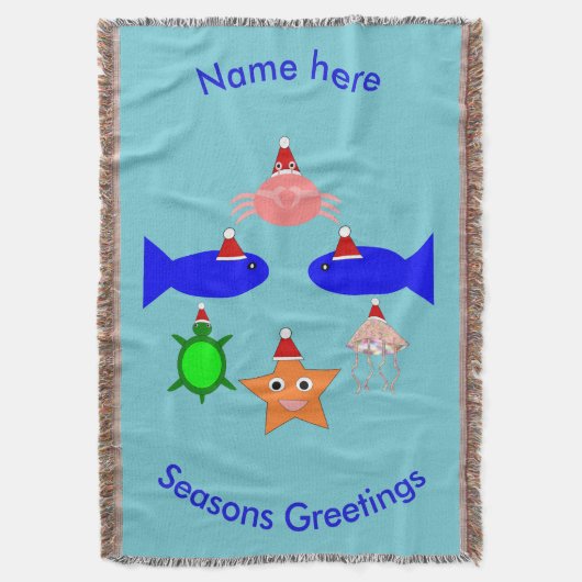 Couverture Créatures de la mer de Noël (devant Vertical)