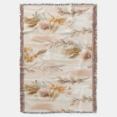 Couverture Crème Rustique Floral Boho (devant Vertical)