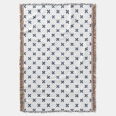 Couverture Crochets bleu-gris sur blanc (devant Vertical)