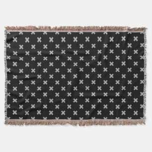 Couverture Crochets gris sur le noir