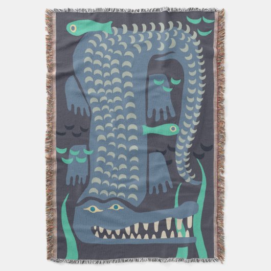 Couverture Crocodile bleu (devant Vertical)