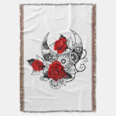 Couverture Croissant mécanique avec roses rouges (devant Vertical)