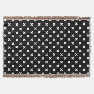 Couverture Croix blanche sur le noir