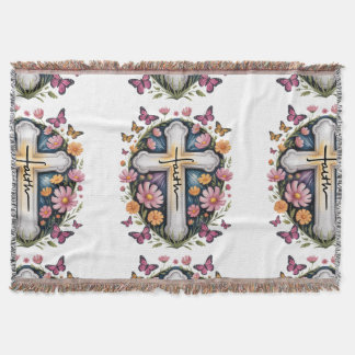 Couverture Croix de foi florale