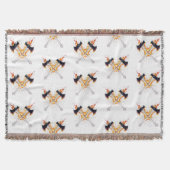 Couverture Crossed Fantasy Axes with Fiery Energy – Powerful  (Devant)