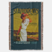 Couverture Cru PosterEurope d'algonquin de Saint Andrews (devant Vertical)
