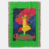 Couverture Cru PosterEurope de bicyclette de Peugeot (devant Vertical)