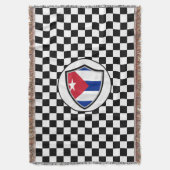 Couverture Cuba flag throw blanket (devant Vertical)