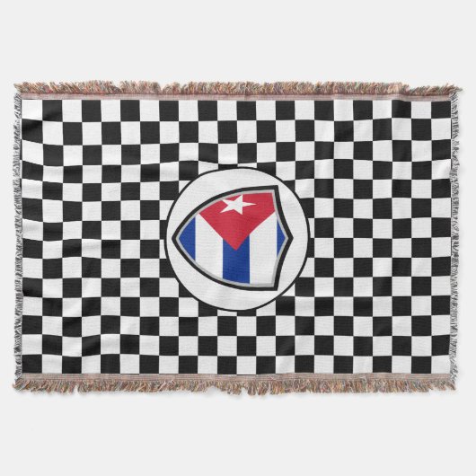 Couverture Cuba flag throw blanket (Devant)