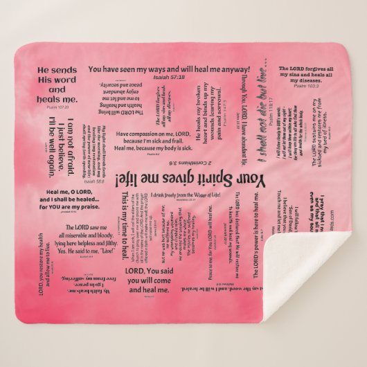 Couverture curative d'écritures saintes - nuages (Devant (Horizontal))