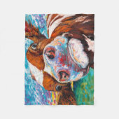 Couverture curieuse de vache (Devant)