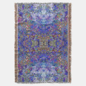 Couverture Currant Feuille Arbre Méditation Jeter Blanche (devant Vertical)