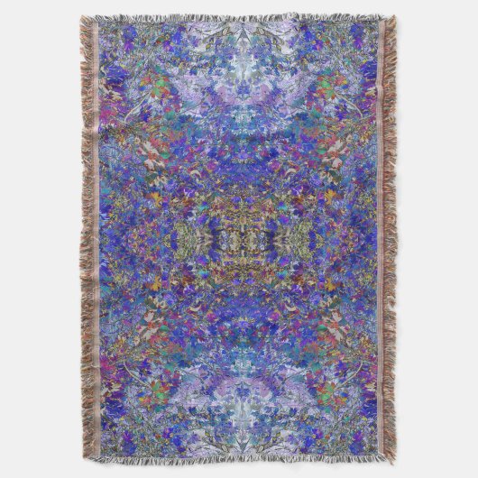 Couverture Currant Feuille Arbre Méditation Jeter Blanche (devant Vertical)