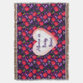 Couverture Custom and personalized Cute Cherry Butterfly  (devant Vertical)