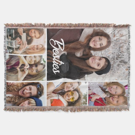 Couverture Custom "Besties" Photo Collage  (Devant)