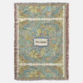 Couverture Custom Name Zen Mandala Throw Blanket. (devant Vertical)