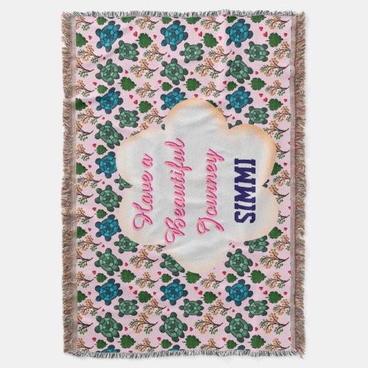 Couverture Custom turtle pattern  (devant Vertical)