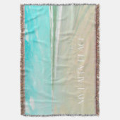 Couverture Customisé My Happy Place Beach Seascape (devant Vertical)