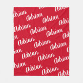 Couverture customisée pour les noms de famille rou (Devant)